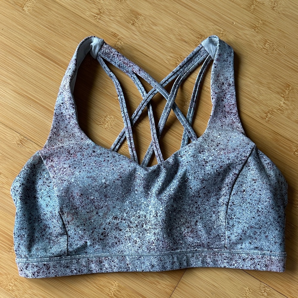 Lululemon Free to be Serene Bra - Speckled Size 10